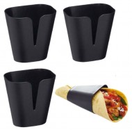 Kitchen Craft Individual Plastic Mexican Tortilla Sleeve Holder, Set of 4