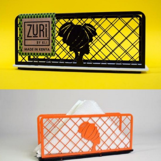 Shop quality Zuri Serviette Napkin Holder – Lady Design White & Black in Kenya from vituzote.com Shop in-store or online and get countrywide delivery!