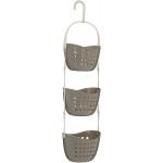 Premier 3 Tier Shower Caddy -  Grey