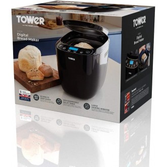 Tower Digital Bread Maker with 12 Automatic Programs