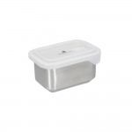 MasterClass All-in-One Lunch-Sized Stainless Steel Dish, 750ml ( Microwave Safe, Fridge + Freezer + Oven Safe)