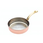 Artesà Mini Hammered Copper Finished Serving Saucepan, 12cm