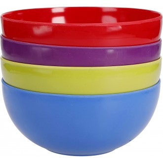 Colourworks Set of 4 Melamine Bowls