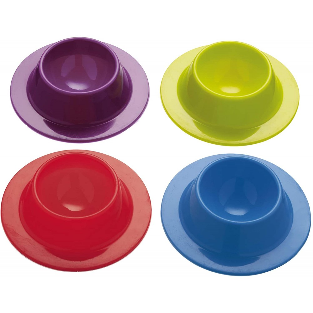 Vituzote.com - Invite these colorful silicone egg cups to