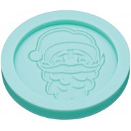 Sweetly Does It Santa Silicone Fondant Mould, Blue