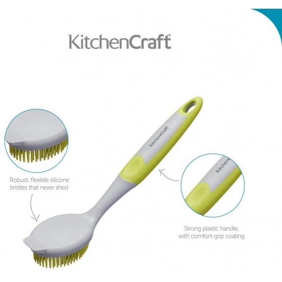 Shop quality Kitchen Craft Soft-Touch Silicone-Headed Scrubbing Brush in Kenya from vituzote.com Shop in-store or online and get countrywide delivery!