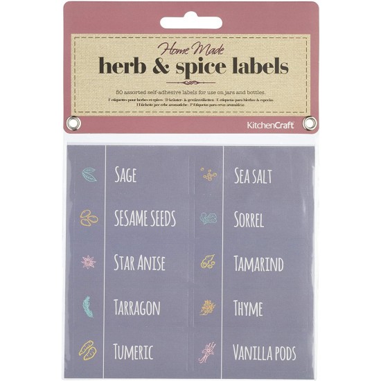 Shop quality Home Made Pack of 50 Self Adhesive Herb Jar Labels in 10 Assorted Designs in Kenya from vituzote.com Shop in-store or online and get countrywide delivery!