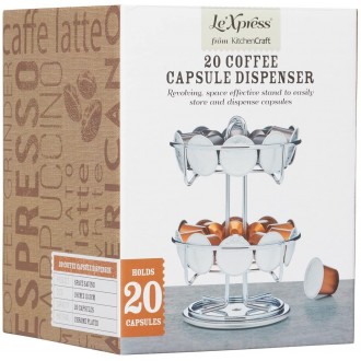 Le'Xpress Nespresso Coffee Pod Holder (for 20 capsules)