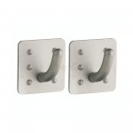 Master Class Set of Two Professional Stainless Steel Square Hanging Hooks