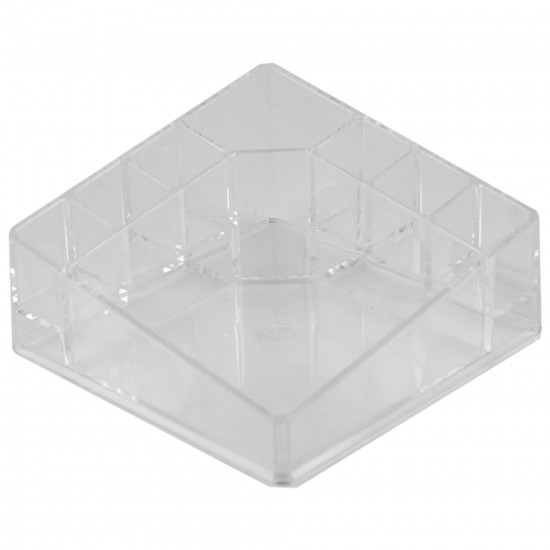 Shop quality Home Basics, 8 Compartment Shatter Resistant Plastic Cosmetic Organizer  (Clear) in Kenya from vituzote.com Shop in-store or online and get countrywide delivery!