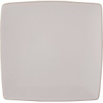 Mikasa Gourmet Ceramic Square Dinner Plate, White - 27 cm (10½ Inch)