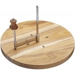 Artesa Girolle Cheese Curler, Acacia Wood