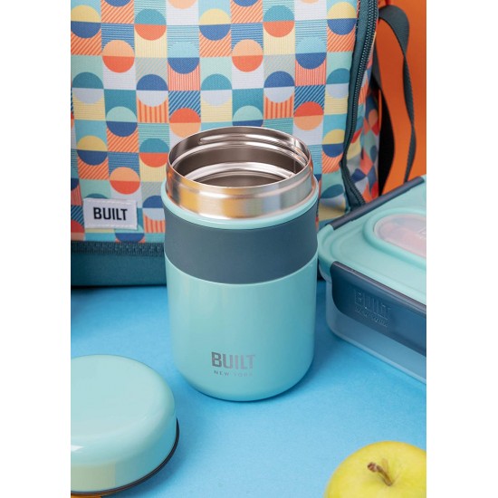 Shop quality BUILT Double Wall Vacuum Insulated Food Flask for Hot and Cold Foods, Stainless Steel, Teal, 490 ml in Kenya from vituzote.com Shop in-store or online and get countrywide delivery!