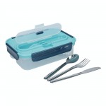 Built Retro Bento Box with Cutlery, 1 Litre