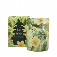 Candlelight Bali Whirl Wax Filled Pot Candle in Gift Box Sea Salt Scent