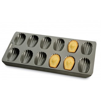 Chicago Metallic Non-Stick Madeleine Pan