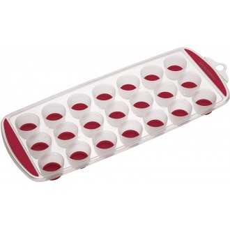 Colourworks Red Pop Out Flexible Ice Cube Tray