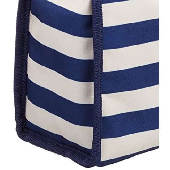 Shop quality Coolmovers Tote Cool Bag, 4 liters -Cream Stripes, White / Blue in Kenya from vituzote.com Shop in-store or online and get countrywide delivery!