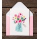 Shop quality Floral in a bottle Blank Note Card with Envelope in Kenya from vituzote.com Shop in-store or online and get countrywide delivery!