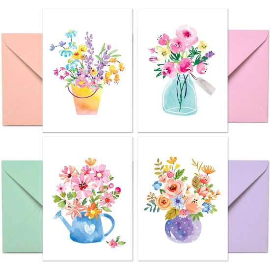 Shop quality Floral in a pot Blank Note Card with Envelope in Kenya from vituzote.com Shop in-store or online and get countrywide delivery!