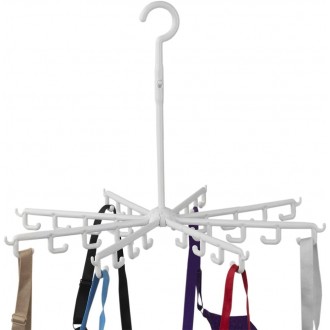 Home Basics 40 Hook Plastic Laundry Drying Rack Hanger 