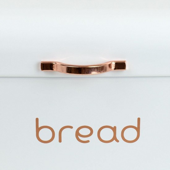 Shop quality Home Basics Grove Bread Box, Heavy Duty Metal Design & Rose Gold Metal Handle in Kenya from vituzote.com Shop in-store or online and get countrywide delivery!