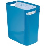 Interdesign UNA 12 '' Trash Bin, Blue