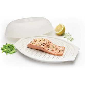 Kitchen Craft Microwave Fish Steamer