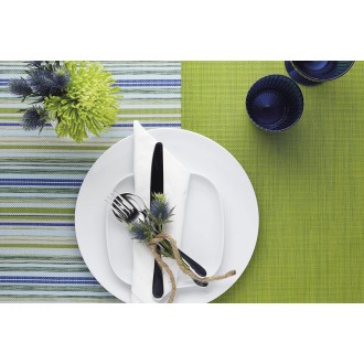 Kitchen Craft Woven Green Stripe Reversible Placemat