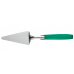 Master Class Stainless Steel Cake Slicer / Server, 32 cm (12.5") - Green