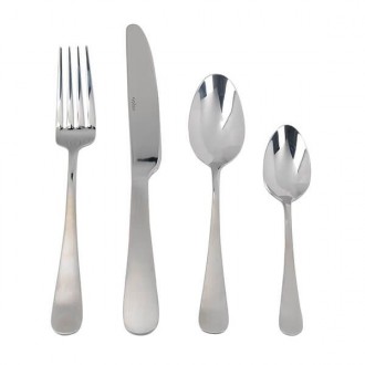 Mikasa Ciara Satin Stainless Steel Symmetry 16 Piece Cutlery Set