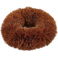 Natural Elements Coconut Scourer, Coconut Fibres, Brown, 8.5 x 9 x 3 cm