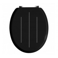 Premier Bling Diamante Toilet Seat  - Black