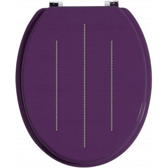 Premier Bling Diamante Toilet Seat - Purple 