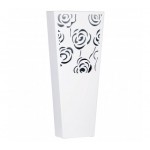 Premier White High Gloss Louis Vase, 54cm Height