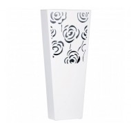 Premier White High Gloss Louis Vase, 54cm Height