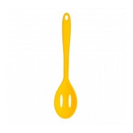 Premier Zing Slotted Silicone Spoon, Yellow