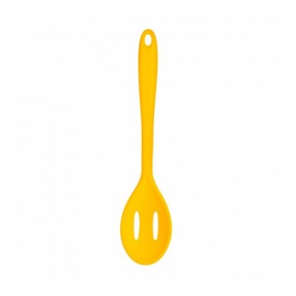 Premier Zing Slotted Silicone Spoon, Yellow