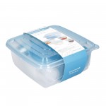 Kitchen Craft 23-Piece Plastic Meal Prep Container Set