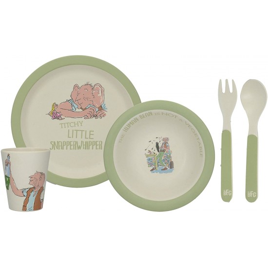 Shop quality Roald Dahl The BFG Children s Bamboo Wood Dinner Set - Green/White (5 Pieces) in Kenya from vituzote.com Shop in-store or online and get countrywide delivery!