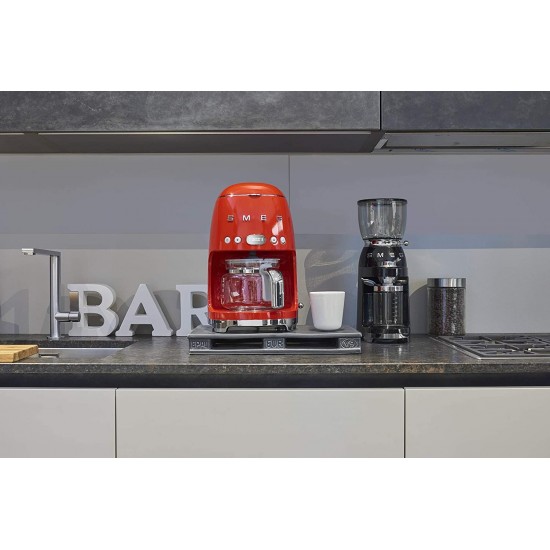 Shop quality SMEG 50 S Retro Style Drip Filter Coffee Machine, 10 Cup Capacity 1.4 Liter Tank, Red in Kenya from vituzote.com Shop in-store or online and get countrywide delivery!