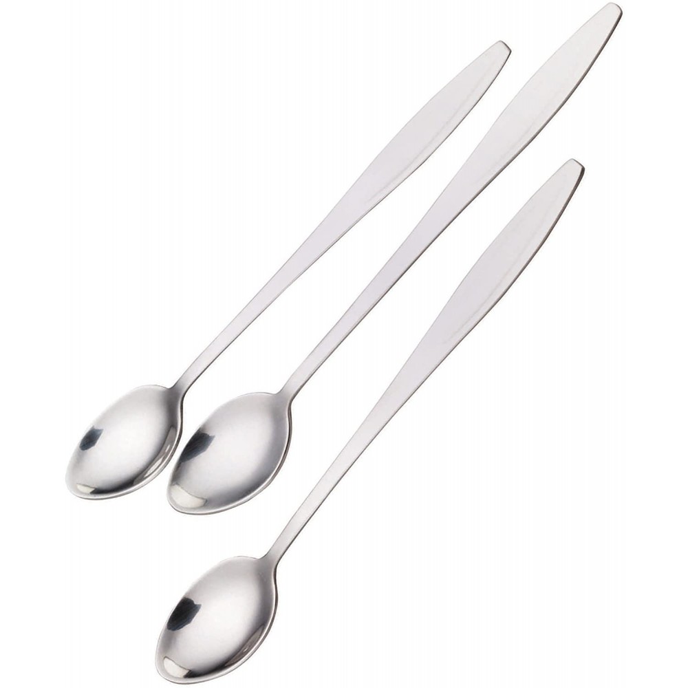 Cutlery : Kitchen Craft Stainless Steel Ice Cream/Soda Spoons ...