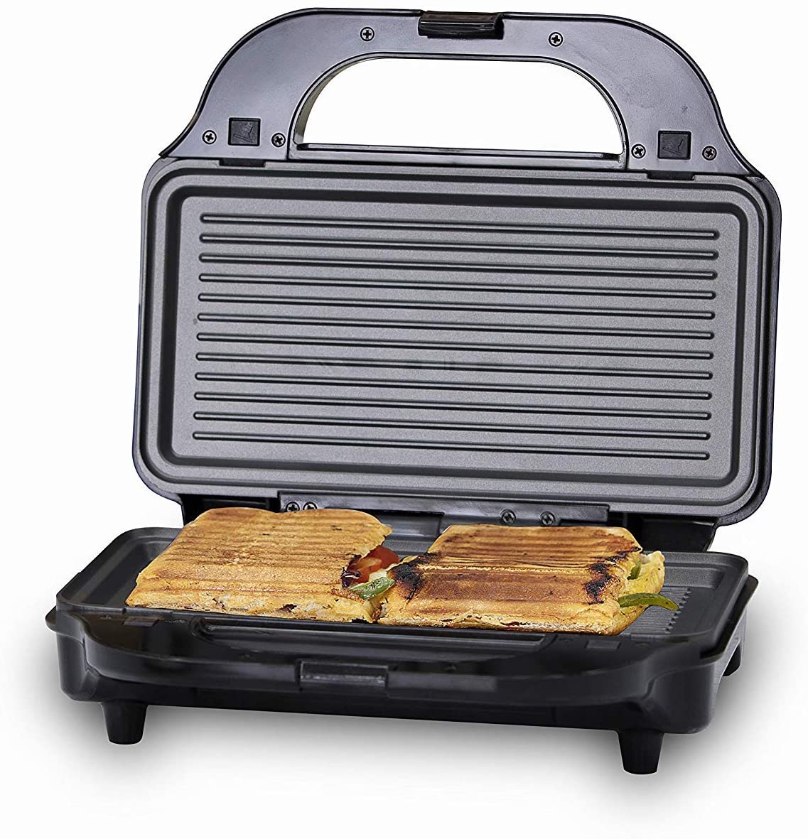 sandwich maker with removable plates