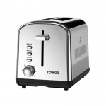 Tower Infinity 2 Slice Stainless Steel Toaster