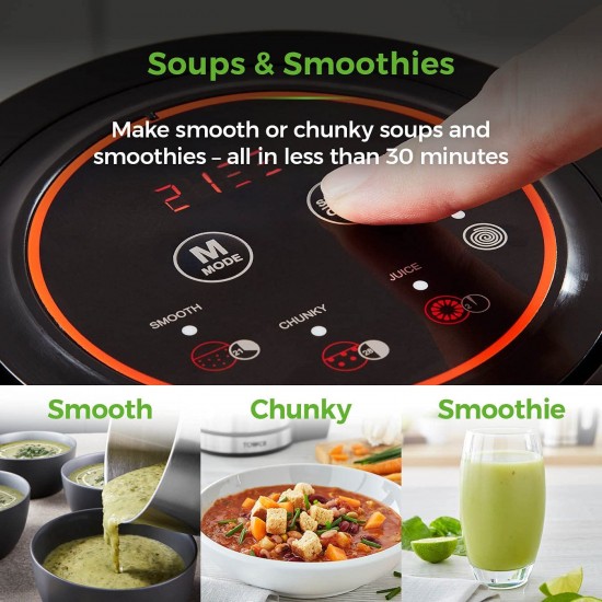 Shop quality Tower  Stainless Steel Soup & Smoothie Maker with LED Control Panel, 1Liter, Silver in Kenya from vituzote.com Shop in-store or online and get countrywide delivery!