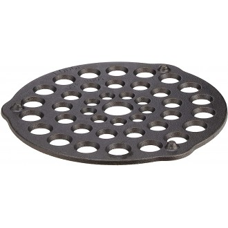 Lodge Cast Iron Meat Rack/Trivet, Pre-Seasoned, 8-inch