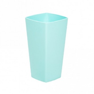 Wham Studio 16cm Tall Square Planter Cover Duck Egg Blue