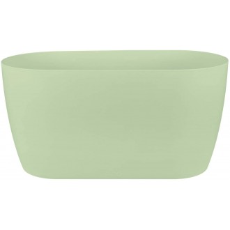 Elho Brussels Orchid Duo Indoor Flowerpot - Soft Green - 12.6 cm Height