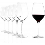 Stolzle Exquisite Royal Bordeaux Red or White Wine Glasses - Set of Six (6) Glasses, 645 ml, 