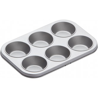 Kitchen Craft Non Stick 6 Cup Muffin and Cupcake Tray